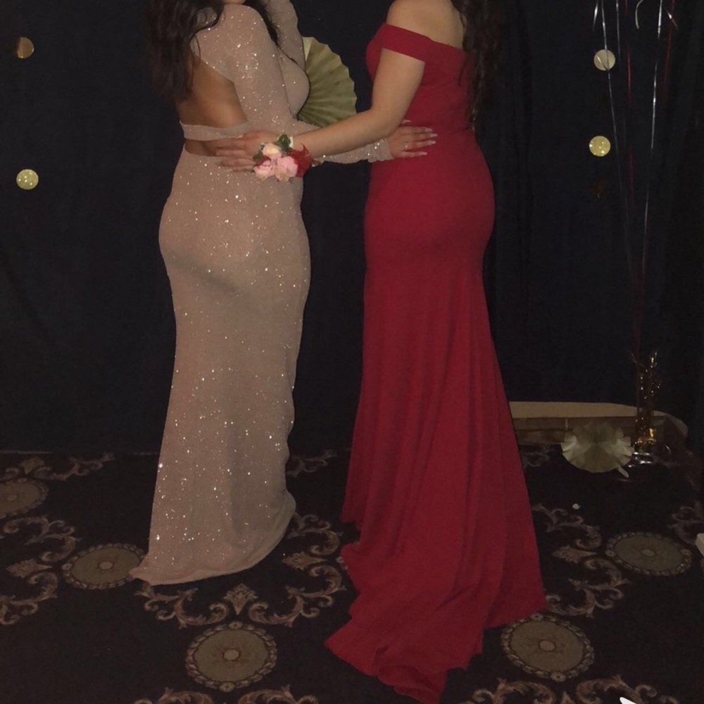 Red Prom Dress - Picture 4 of 4